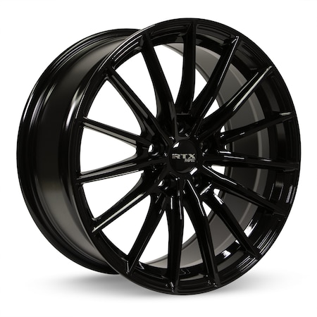 Alloy Wheel, FF15 18x8 5x114.3 ET40 CB73.1 Gloss Black